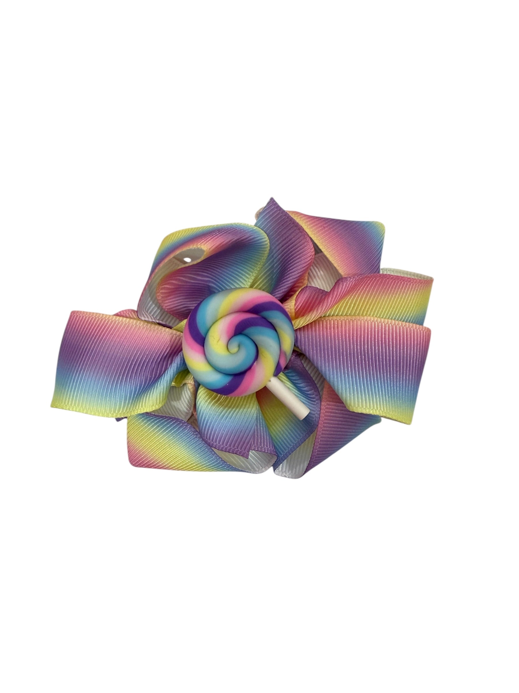 Lollipop Pigtail HairBow